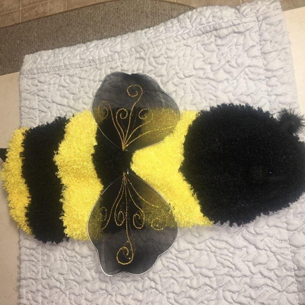 Bumble Bee Dog Halloween Costume Large